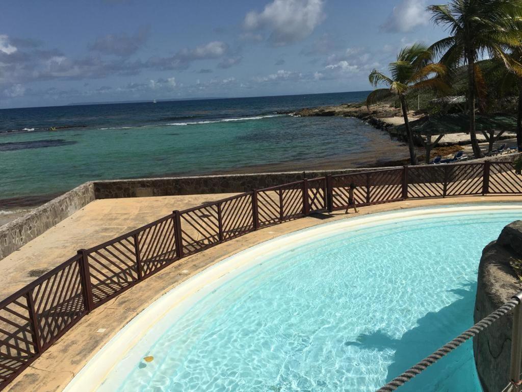 סן-פרנסואה Studio Vue Mer Piscine Plage Kaz Punch Manganao Chez Julie מראה חיצוני תמונה