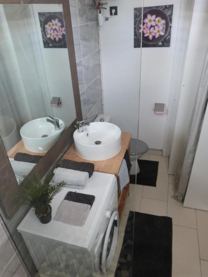 סן-פרנסואה Studio Vue Mer Piscine Plage Kaz Punch Manganao Chez Julie מראה חיצוני תמונה