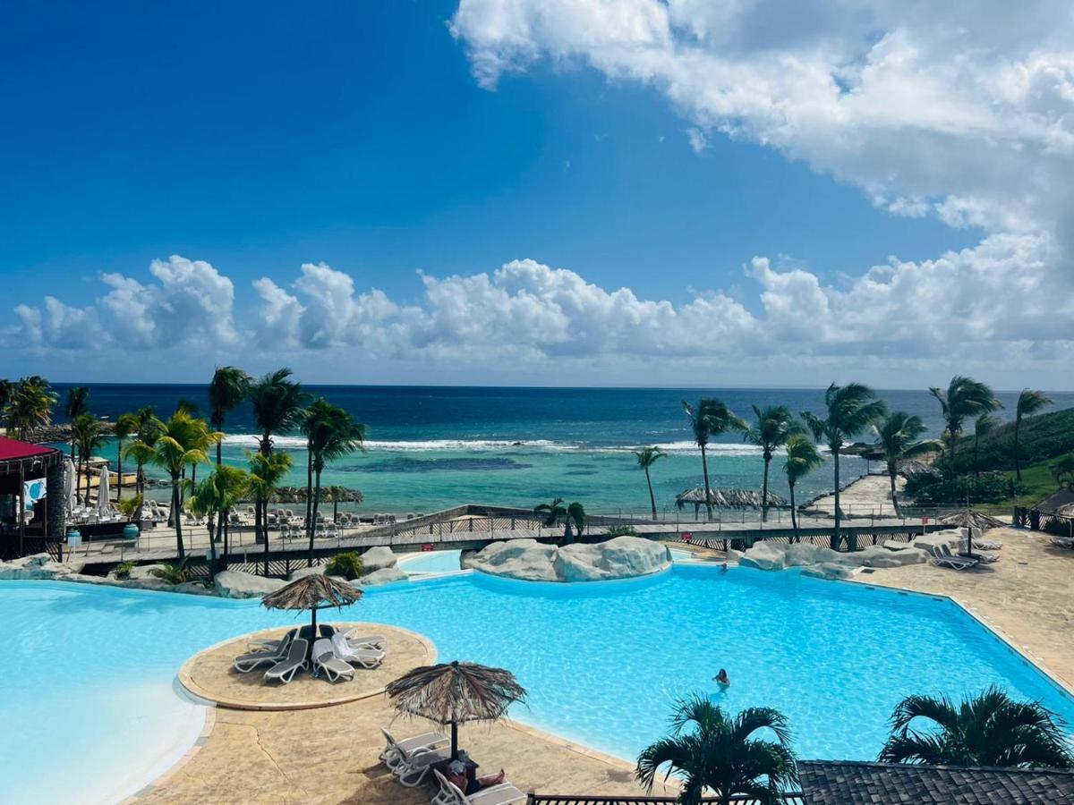 סן-פרנסואה Studio Vue Mer Piscine Plage Kaz Punch Manganao Chez Julie מראה חיצוני תמונה