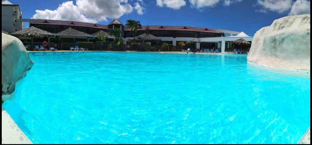סן-פרנסואה Studio Vue Mer Piscine Plage Kaz Punch Manganao Chez Julie מראה חיצוני תמונה